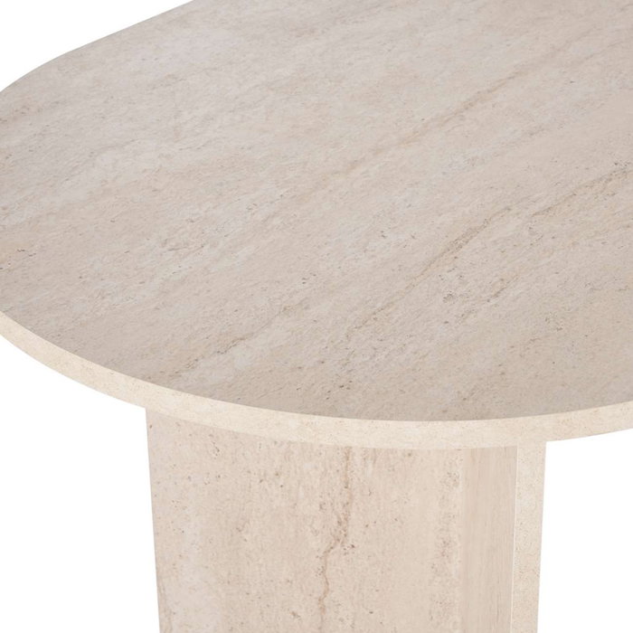 Nordure Mesa de Comedor Sabella Travertino